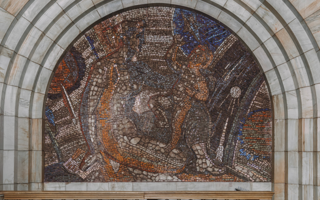 “Morning of the Space Age” mosaic